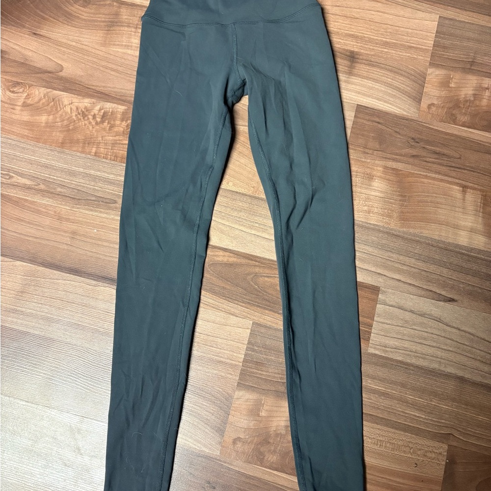 Alo Yoga High-Waisted Leggings Steel Gray Size XXS